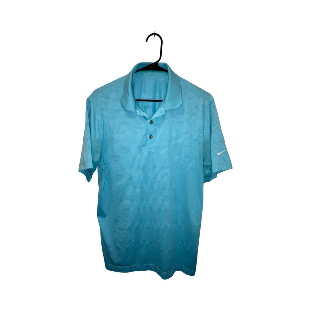 Nike Dri-FIT Blue Performance Golf Polo Men's L